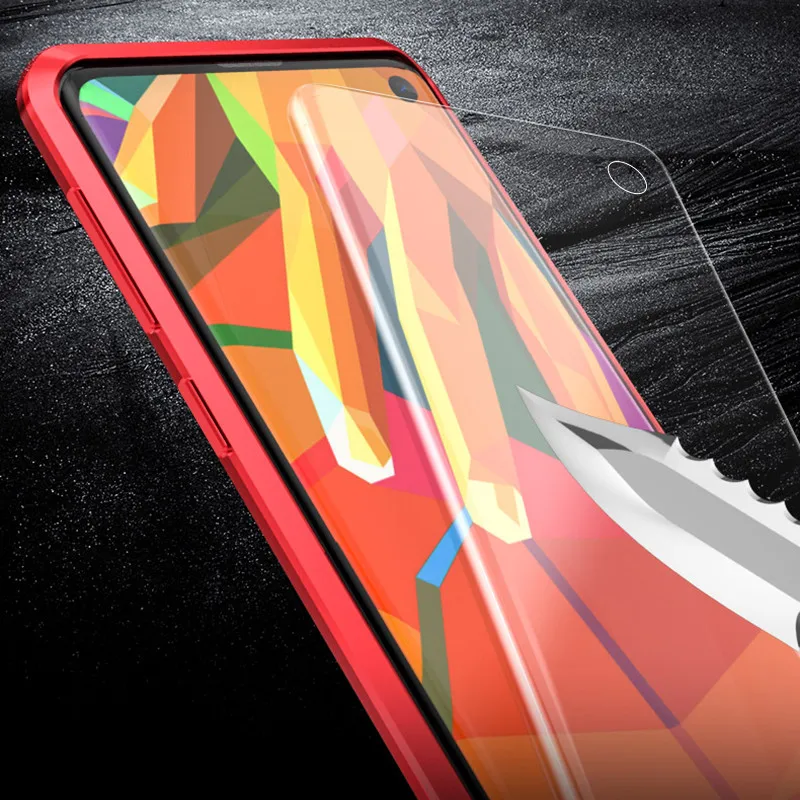 Роскошный чехол-накладка на заднюю панель для samsung Galaxy A30 A50 A20, адсорбция для Galaxy A 50 30 20, двусторонний Магнитный чехол из закаленного стекла