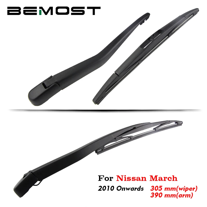 

BEMOST Car Rear Windshield Wiper Arm Blade Brushes For Nissan March Hatchback 2010 Onwards Washer Auto Accessories Styling
