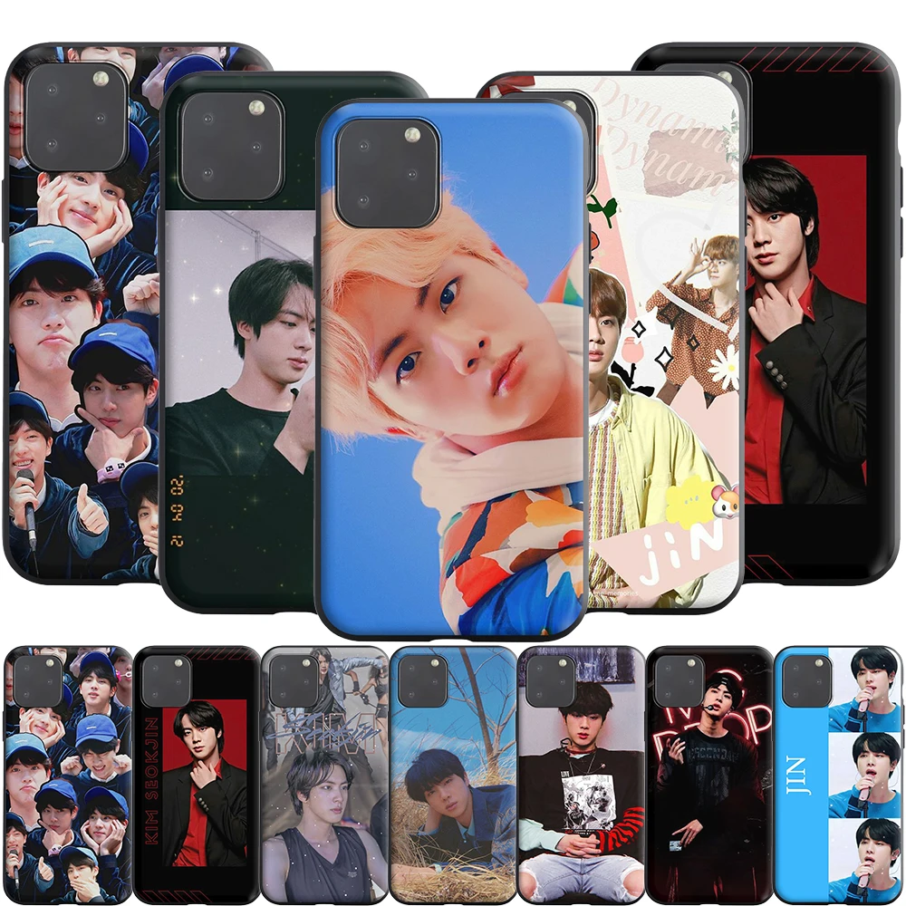 Силиконовый чехол Kim Seok jin для Apple iPhone 13 12 Mini 11 Pro XS X XR Max 8 7 6S 6 Plus SE 5S | Мобильные