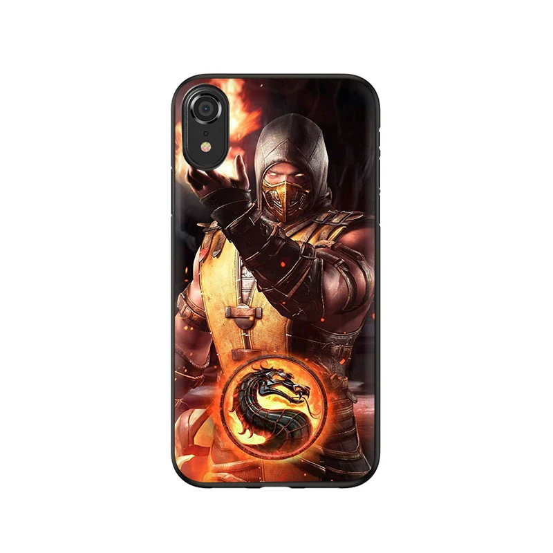 B8 Силиконовый чехол для телефона EWAU mmoral Kombat для iPhone 5 5S SE 6 6s 7 8 Plus X XR XS 11 Pro Max - Цвет: B8