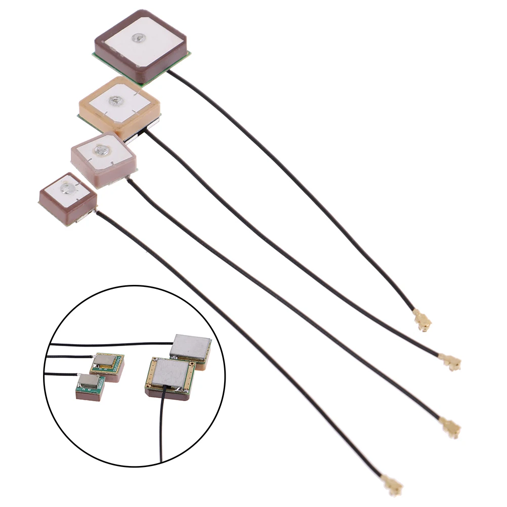 

1pc 3V-5V DC 10mA Active builtin ceramic Drone aerial antenna internal GPS antenna Dual antenna