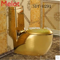 ceramic gold bathroom accessories color wc toilet washdown 250mm gold plated luxury electroplated toilet bowl