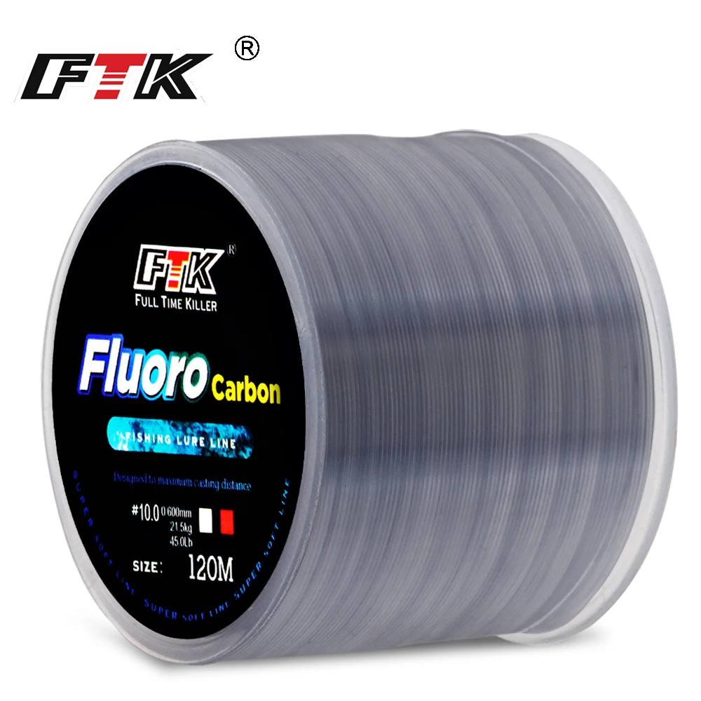 FTK рыболовная леска 120 м 4 13-0 14 фунтов 0 5-1 88 мм 15 6-кг | Спорт и развлечения