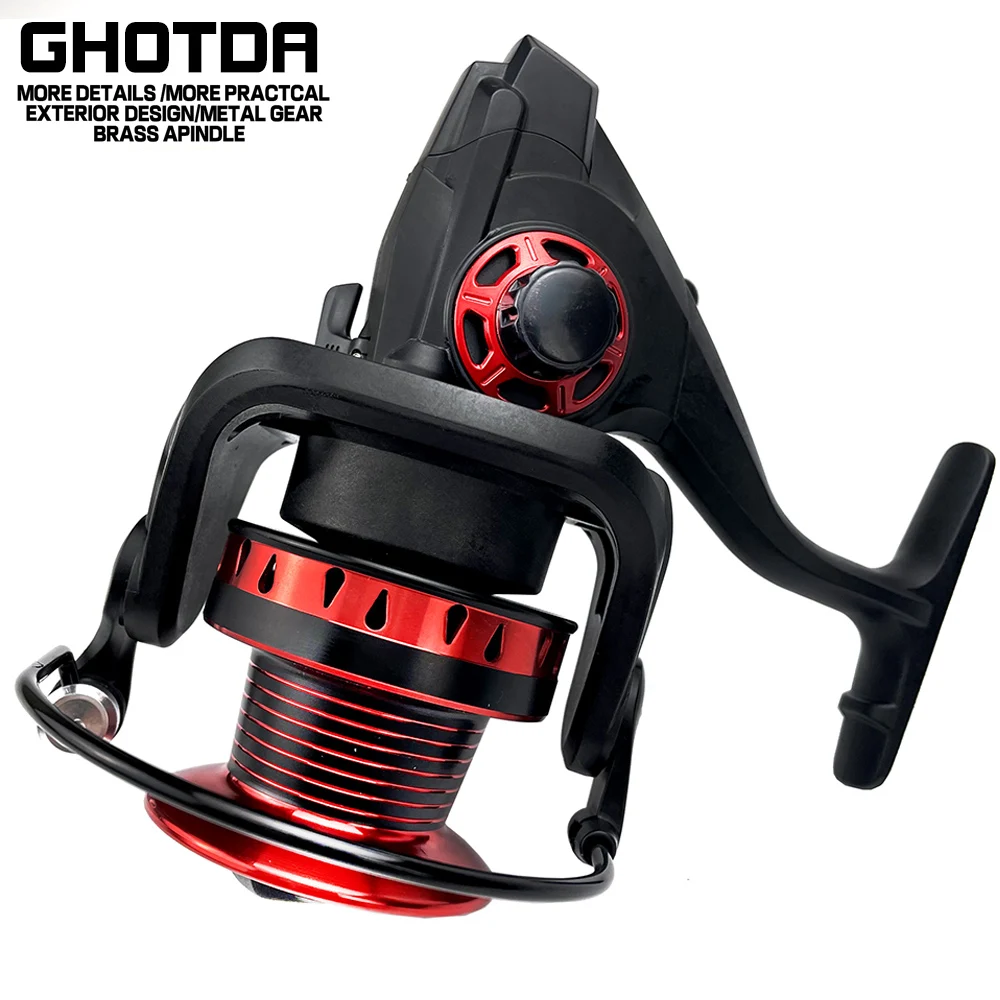 Surfcast Reel 12+1BB 5.2:1 Max Drag 10-12 KG Fishing Saltwater Beaches Spinning | Спорт и развлечения