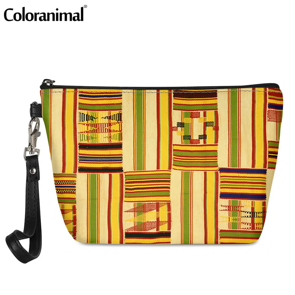 Coloranimal Африканский узор Кенте с геометрическим принтом Женский чехол для