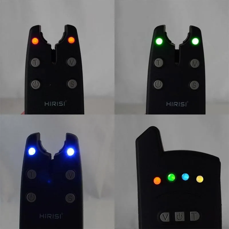 

3pcs Fishing Bite Alarm With Swinger Carp Wireless Bite Alarms Indicator Fishing Accessories Electronic LED Fishing Bite Alarm