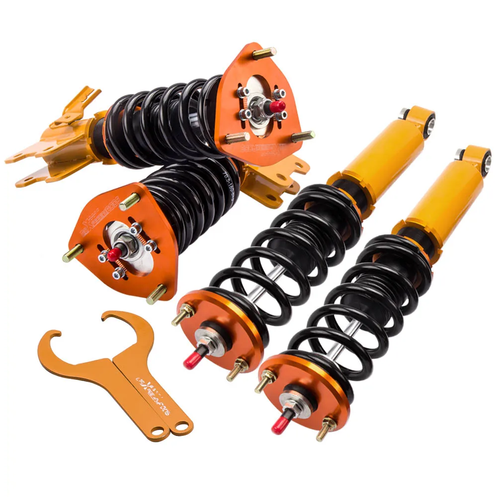 24 Way Adj. Подвеска Coilovers для Nissan S13 Silvia 180SX 240SX 88 94 катушки амортизирующие наборы