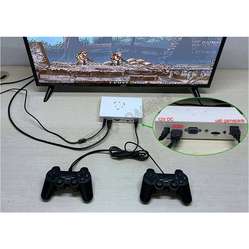 Аркада контроллер USB геймпад полный набор консоль Pandora Box XII 12 53 * 3D игры 3188 в 1 VGA HDMI