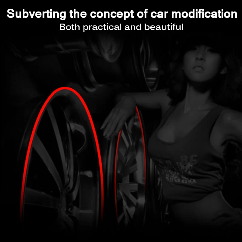 Автомобильные цветные защитные диски для колес декоративная полоса защитная