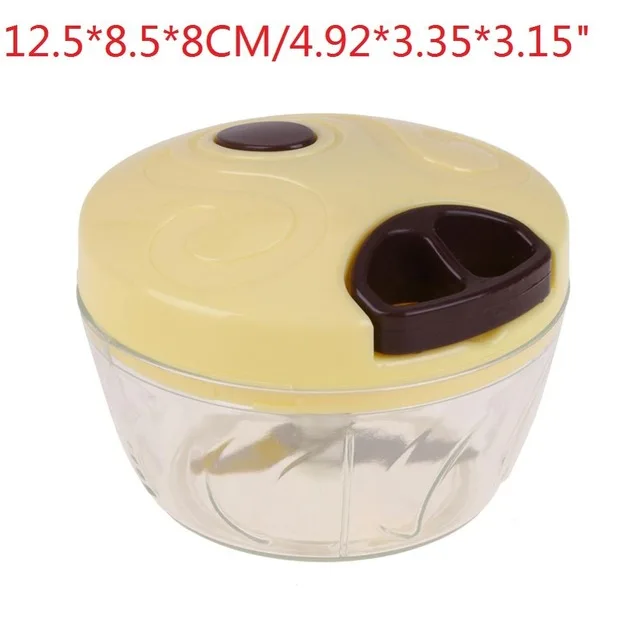 height 90ml Портативный ручной измельчитель для фруктов и овощей для домашних животных, ручной измельчитель для пищевых продуктов, луковые орехи, мясорубка, Многофункциональные кухонные аксессуары - Цвет: height 90ml
