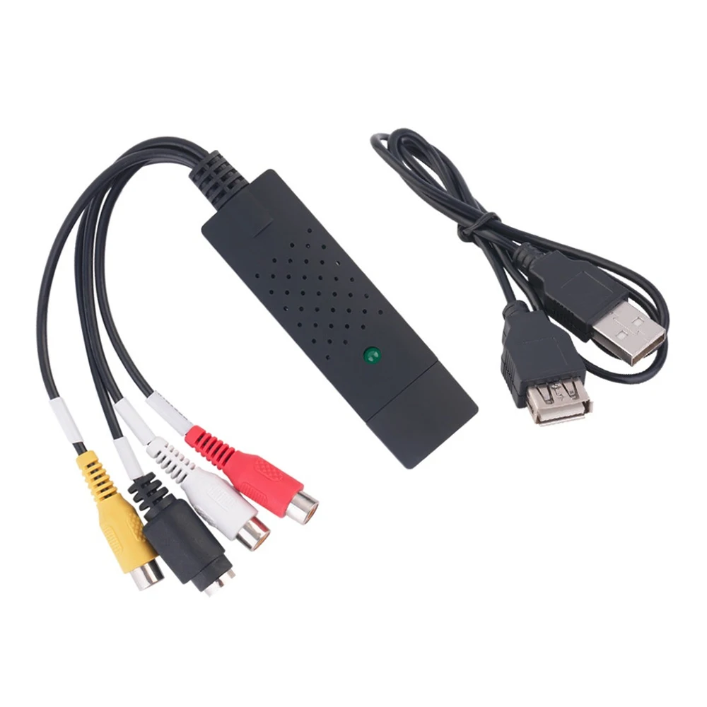 Адаптер VHS на DVD 3 в 1 USB EasyCap 2 0 карта захвата видео ТВ конвертер для аудио ПК PS3 Xbox