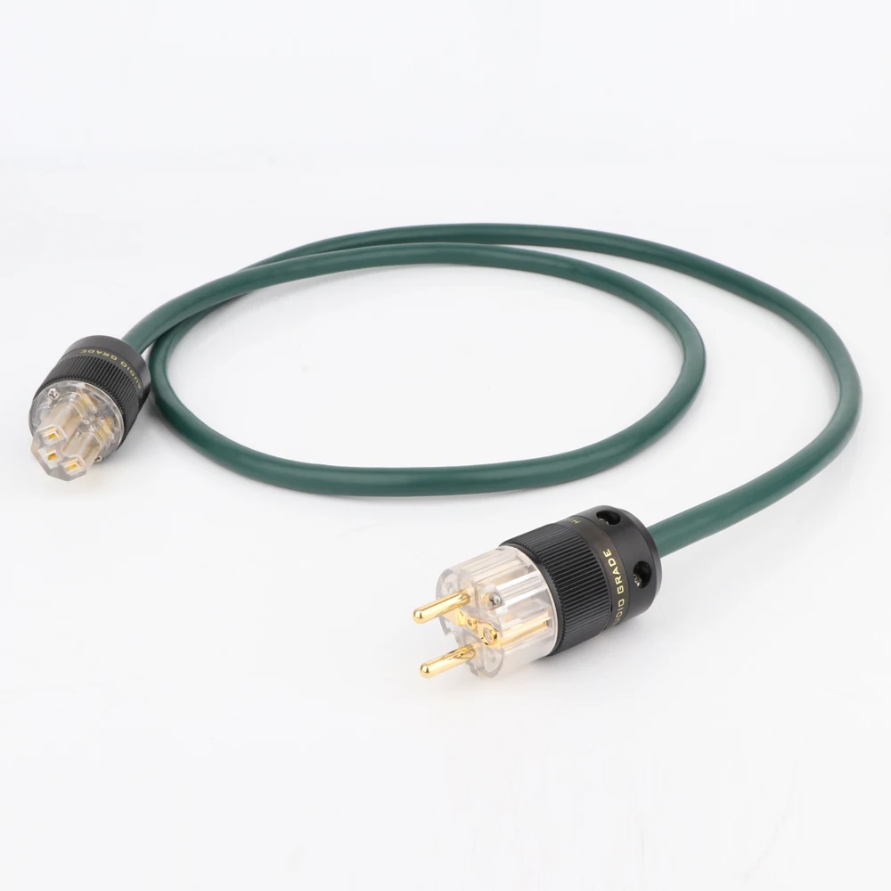 

HI-END PRO PL-1500 optimum AC Schuko Power Cable with firgure 8 C7 IEC Power cord hifi AMP/CD Mains Schuko Power Cable