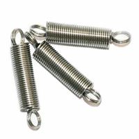 10pcs 304 stainless hardware accessories wire diameter 0 5mm dual hook small expansion tension spring outer diameter 6mm