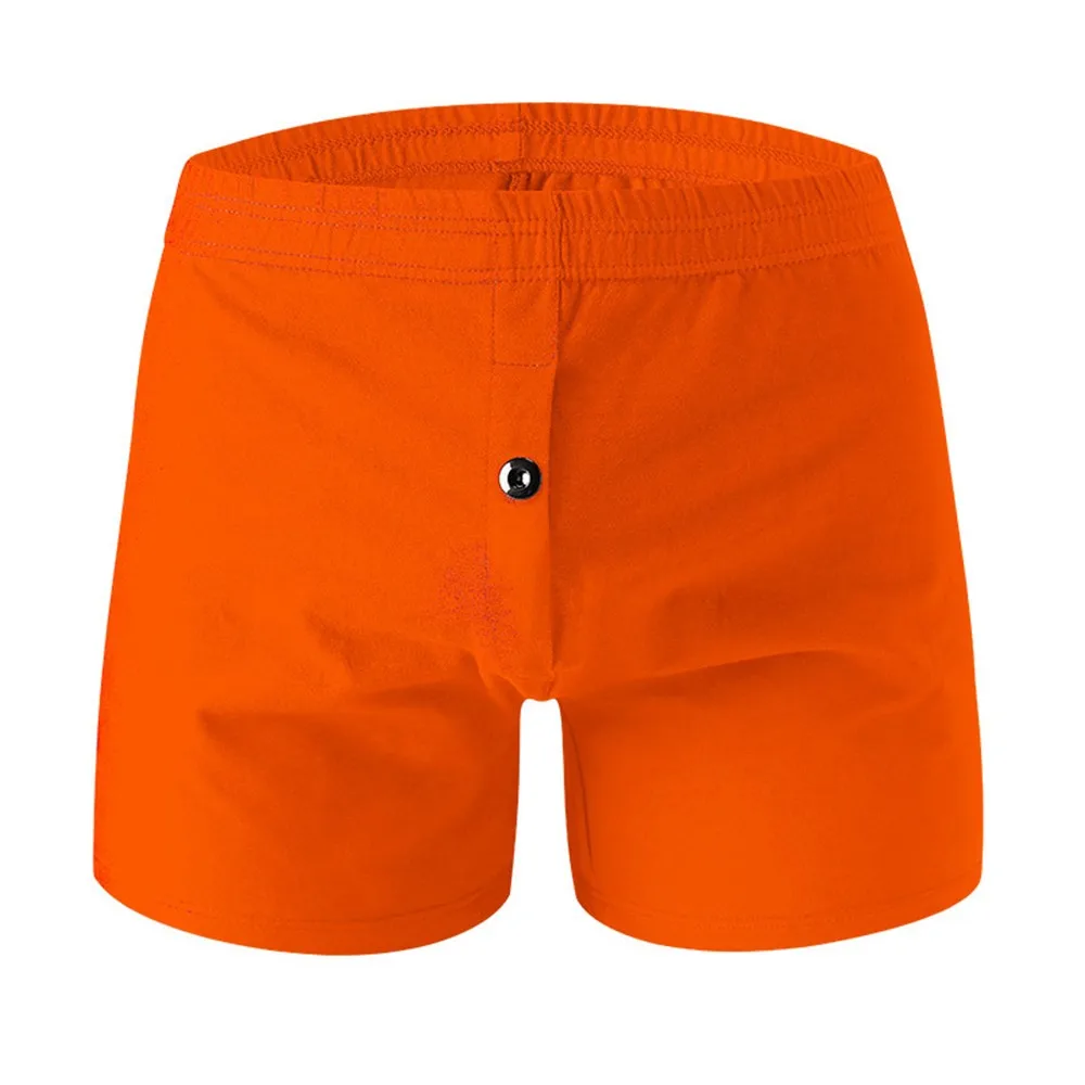 

Men Cotton Boxer Sexy Man Underwear With Button Crotch Homme Brand Underpants Breathbale Shorts Male U Convex Pouch Panties