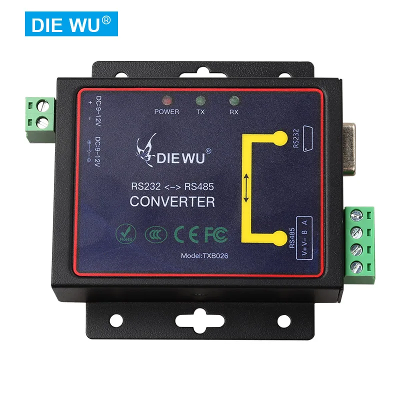 

TXI026 Active RS232 to RS485 Interface Serial Adapter Converter RS232 to RS485 Device