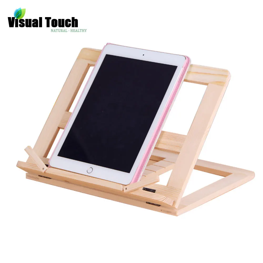 Многофункциональный деревянный держатель рецептов Книжная подставка для повара