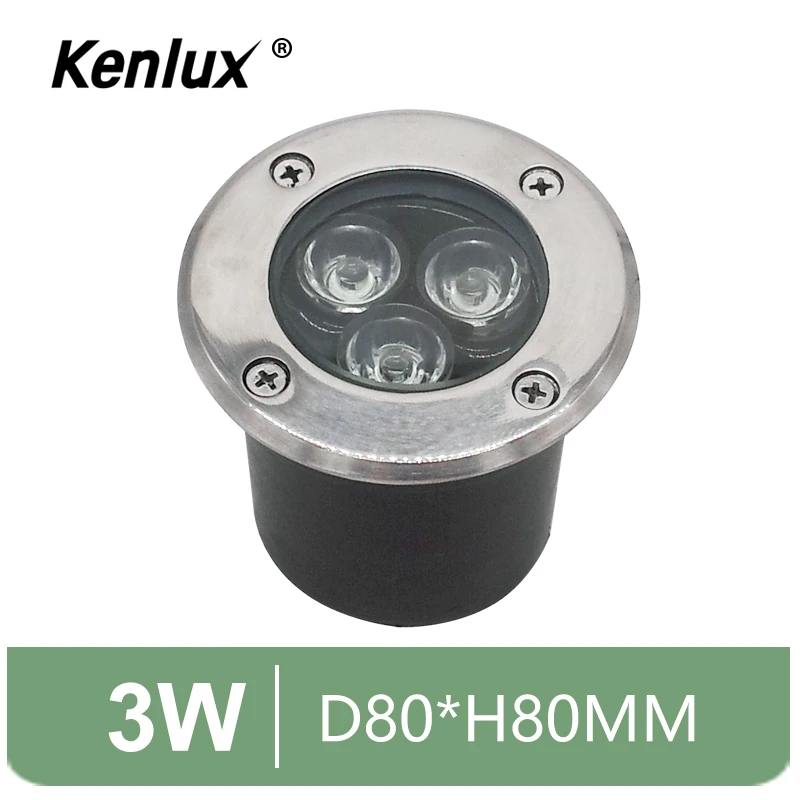 Kenlux утопленный led подземный свет Открытый водонепроницаемый в земле лампа