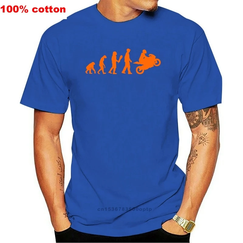 Футболка passt herren evolution ML XL humor moto human biker rrad|Мужские футболки| |