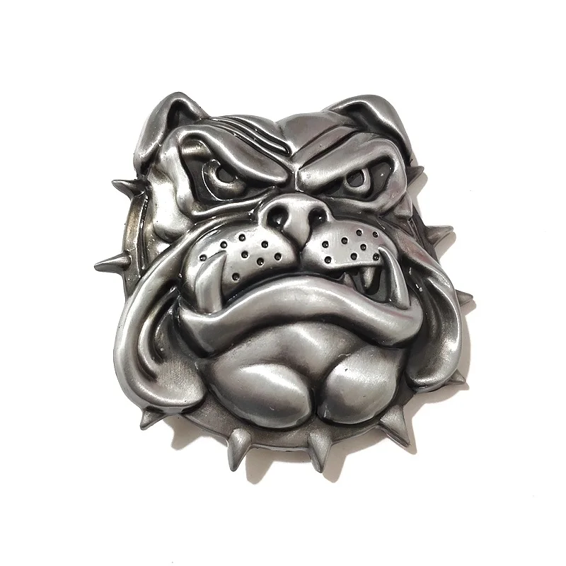 Пряжки серии животных серебряные Bad Dog металлические пряжки ремня мужские Модные