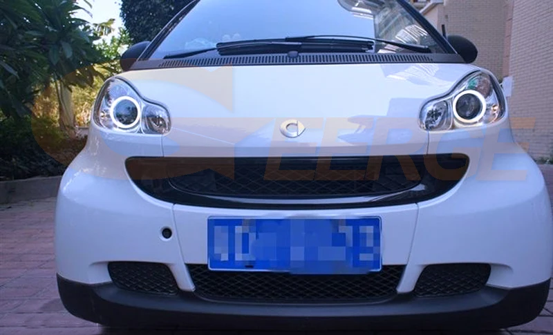Для Smart Fortwo W451 2007 2008 2009 2010 2011 2012 2013 Отлично ангельские глазки ультра яркий COB комплект светодиодов «глаза ангела»