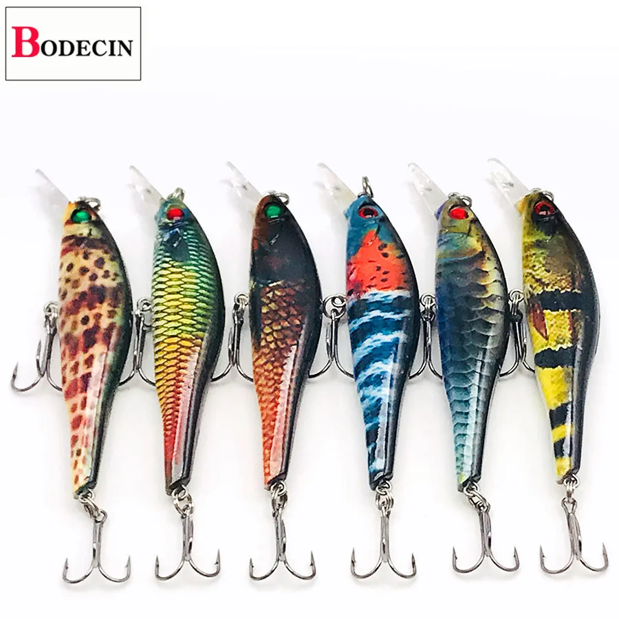 Воблер для щуки/троллинга/рыбы Джеркбейт жесткая приманка в виде гольяна ловли