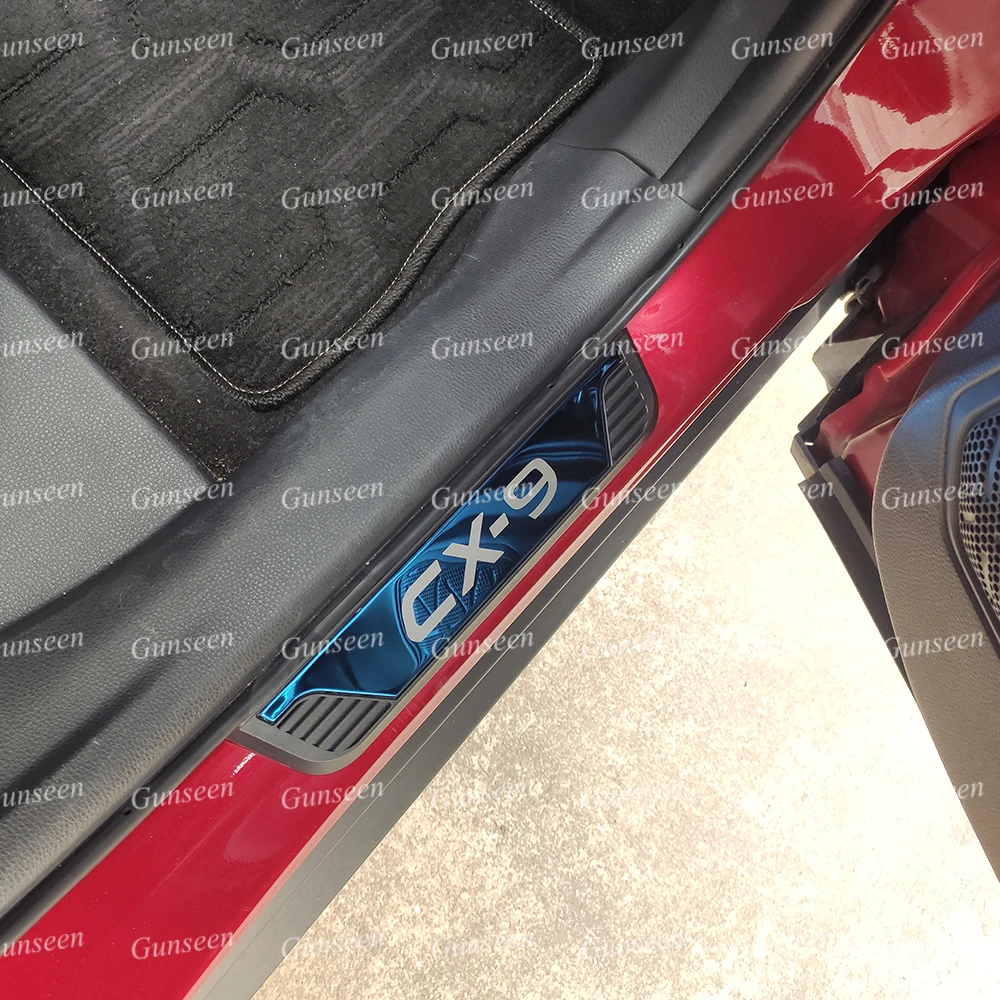 Автомобильные аксессуары для CX9 2020 Накладка на порог накладка педаль отделка из