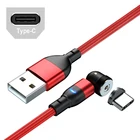 Вращающийся на 540 градусов Магнитный зарядный кабель USB Type-C для Samsung A20E A30 A40 A50 A60 A70 A51 A71 M10 M20 M30 M40 S21 S20 S10 Note 20
