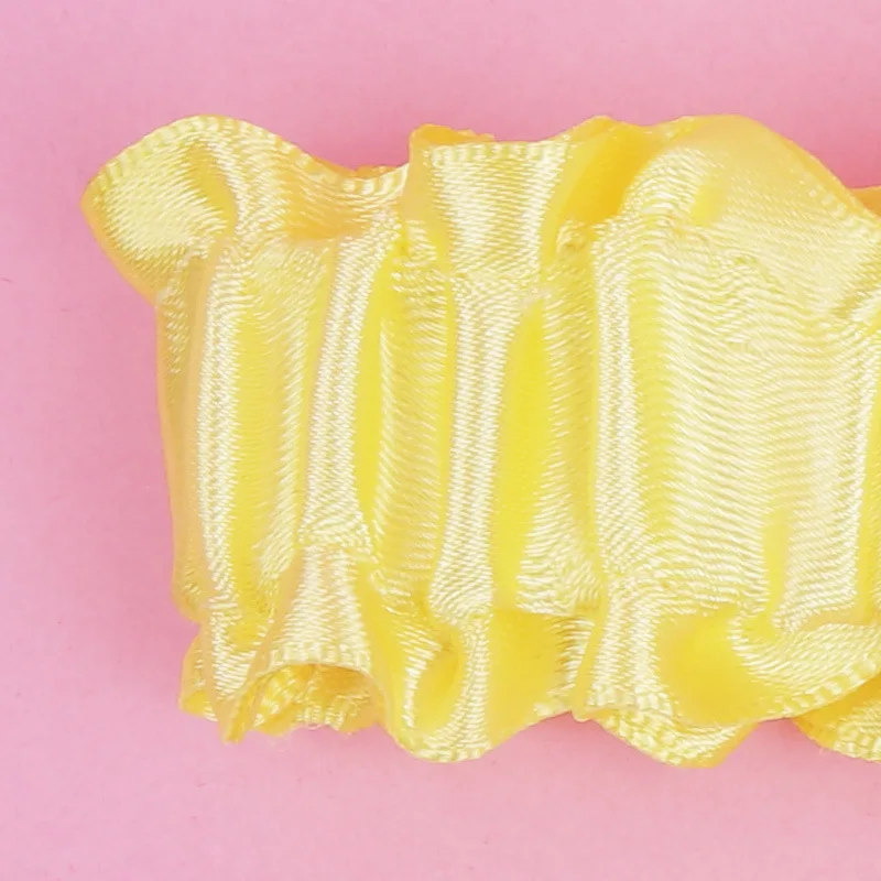 Yellow Single Bowknot Pearl Flower Rhinestone Bride's Garter Wedding Supplies Elastic Leg Ring | Женская одежда