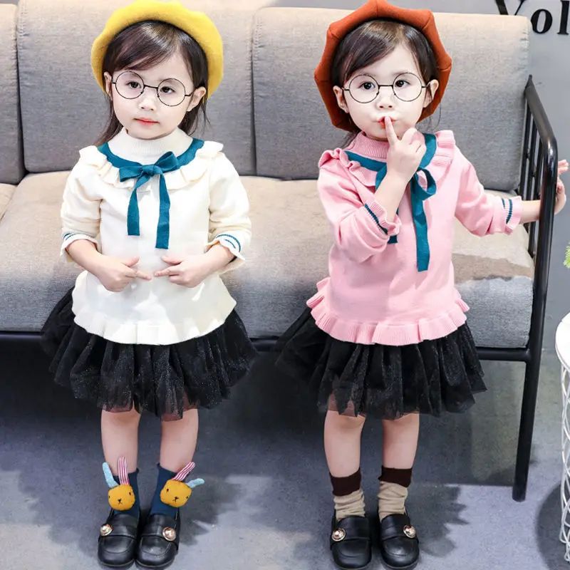 Бархатный пуловер вязаные детские свитера на весну и зиму Теплые Топы для