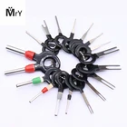 18 шт. инструмент для удаления клемм проводов, обжимной соединитель для автомобильных электрических проводов, комплект контактов высшего качества