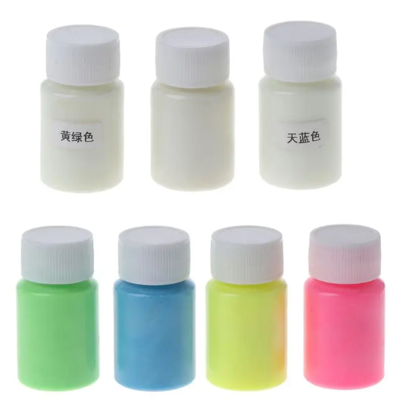 

Glow in The Dark Liquid Luminous Pigment Non-Toxic for Paint Nails Resin Makeup