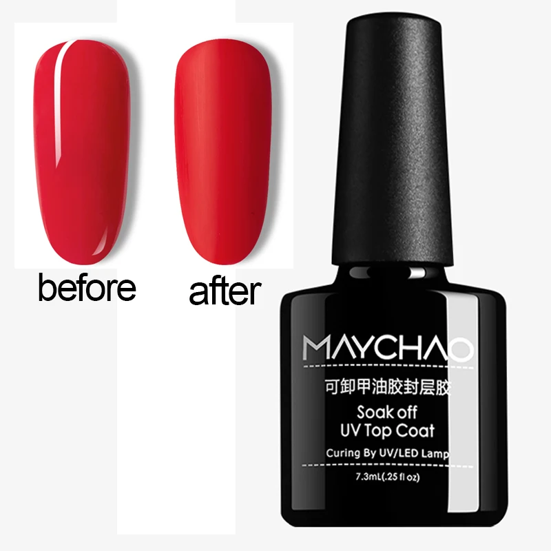 matte coat Гель-лак для ногтей, 7 мл, свежий сплошной цвет, полуперманентный, впитывающий УФ-Гибридный Гель-лак для ногтей - Цвет: matte coat