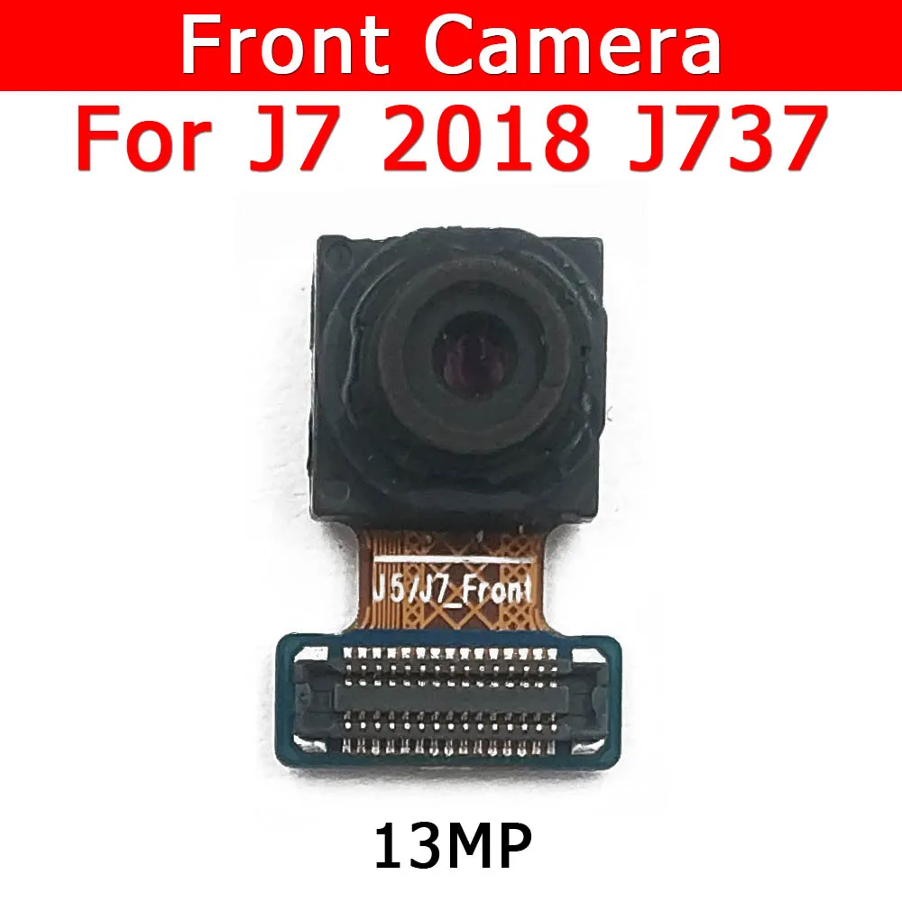 Оригинальная передняя камера для Samsung Galaxy J7 2018 J737 Фронтальная модуль Мобильный