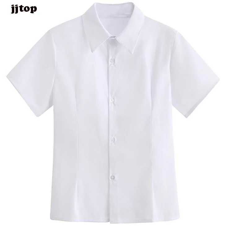 Японская школьная форма JK рубашка с коротким рукавом воротником в стиле Питера