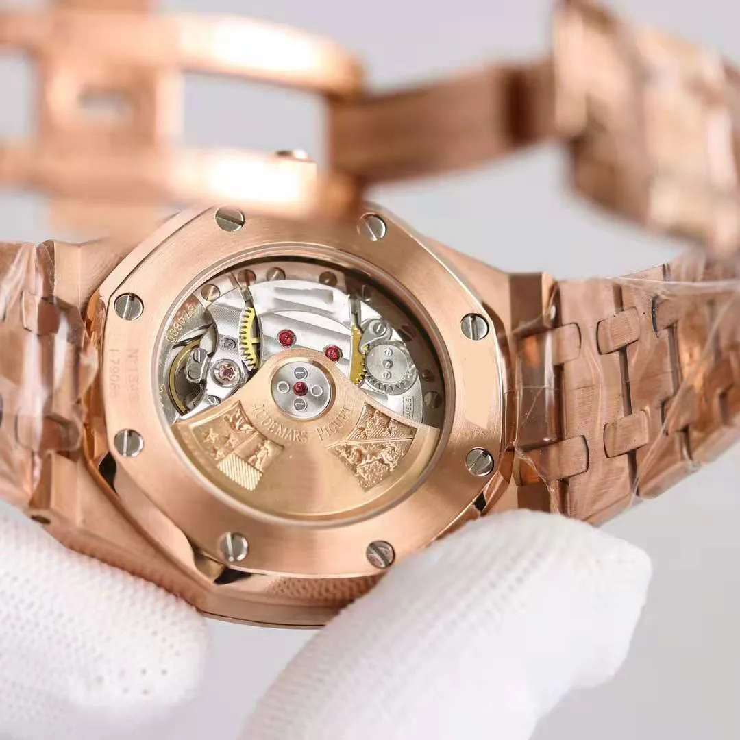 

2021 new ladies watch rose gold luxury elegant watch bracelet waterproof sapphire luxury brand date display wild watch