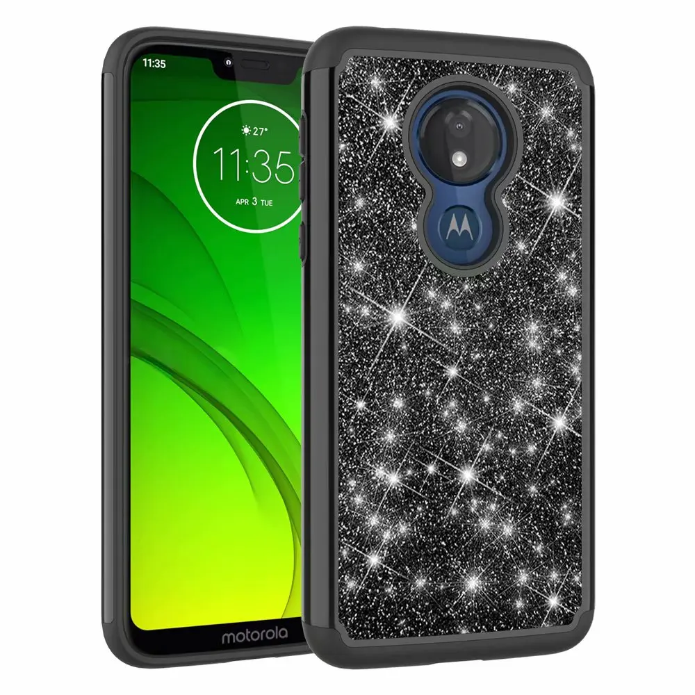Glitter Sparkle Bling Shiny Shock Absorption Full Body Protective Anti-Scratch Tough case for Moto G7 Power/G7 Play/G7/G7 Plus | Мобильные