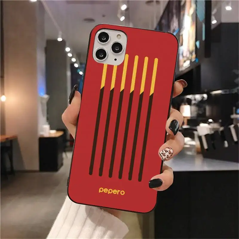 Чехол для телефона с изображением шоколадного печенья молочного напитка pocky iPhone