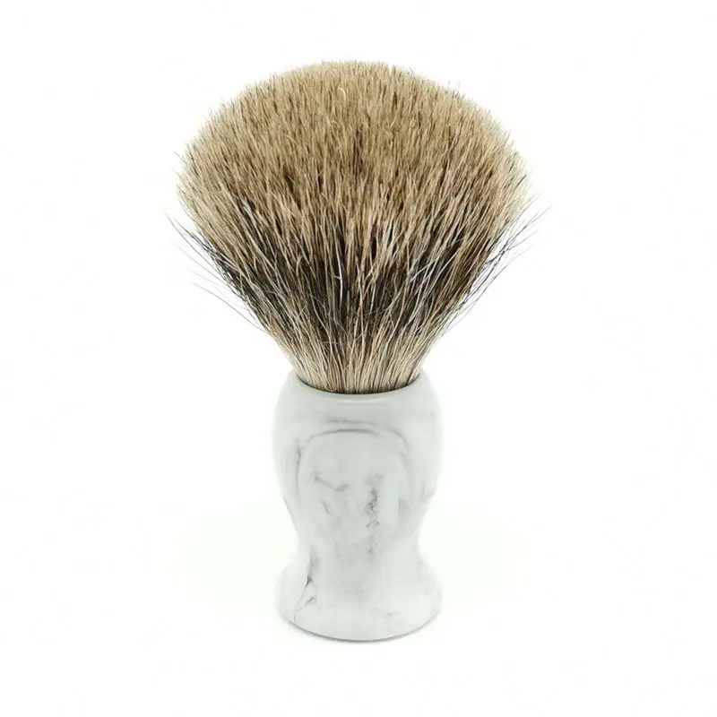 TEYO Two Band Fine Badger Hair Shaving Brush Perfect for Man Shave Soap Safety Double Razor Tools
