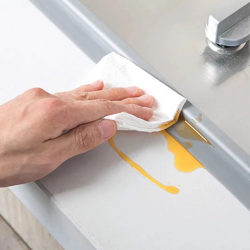 Удобная кухонная лента уплотнительная для душевой раковины и ванны белая