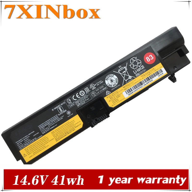 

7XINbox 14.6V 41wh 2810mAh 01AV417 01AV418 SB10K97571 Laptop Battery For Lenovo E570 SB10K97574 01AV414 01AV415 E575 20H5005ECD