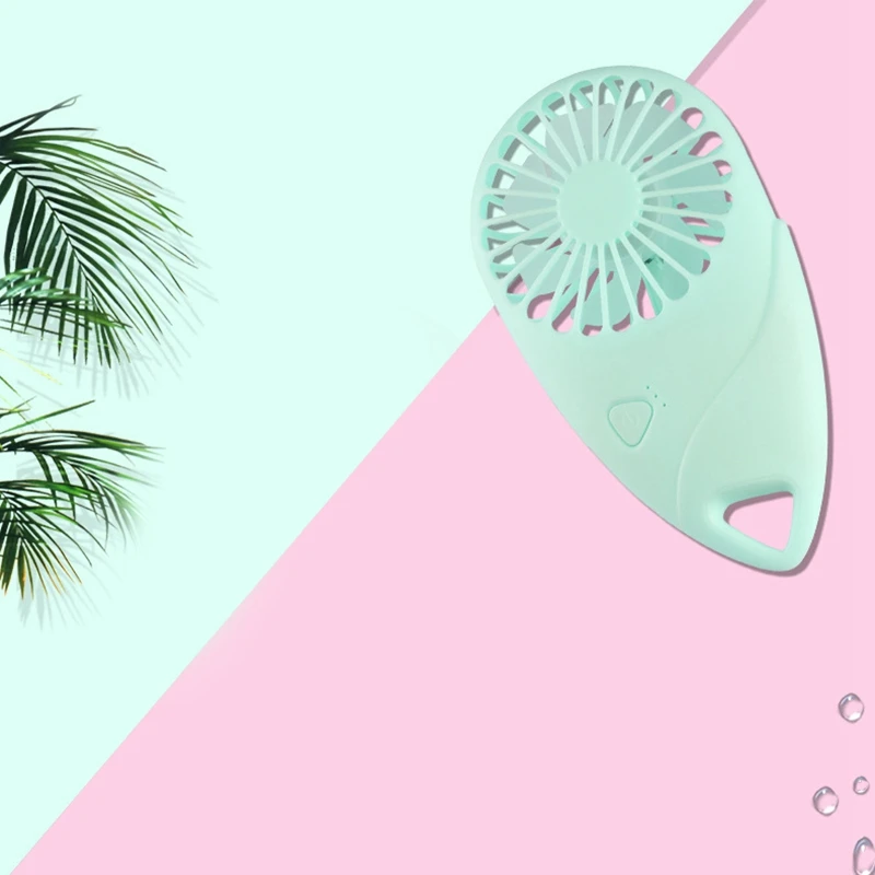 USB Hand Held Fan Portable Desk Cooling 3 Speeds Adjust with 300MAh Rechargeable Battery | Бытовая техника