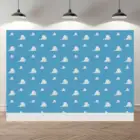 NeoBack голубое небо белые облака стена детская игрушка фотография фоны день рождения история мультфильм фото фон