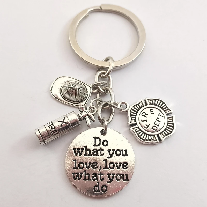 1 шт. брелок пожарный отдел ювелирные изделия подарок жена леди | Украшения и