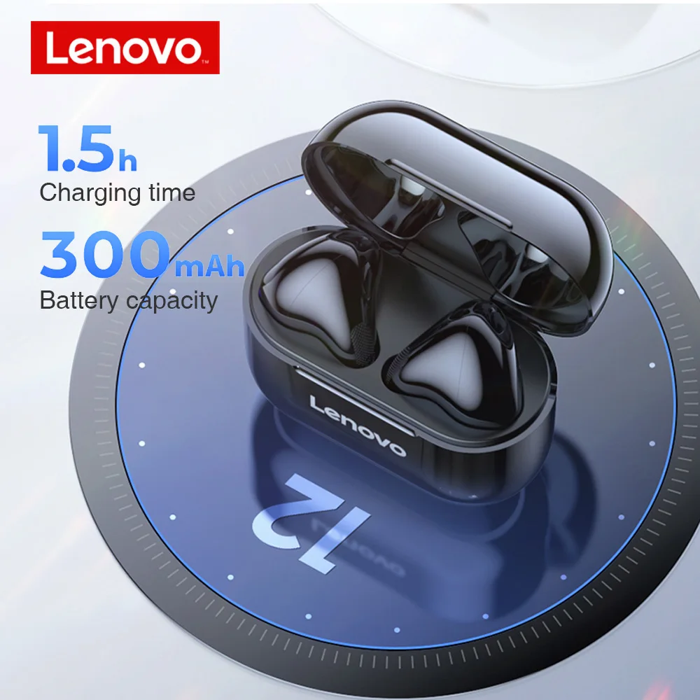 Оригинальные беспроводные наушники Lenovo LP40 TWS Bluetooth гарнитура 5 0 стерео сенсорное