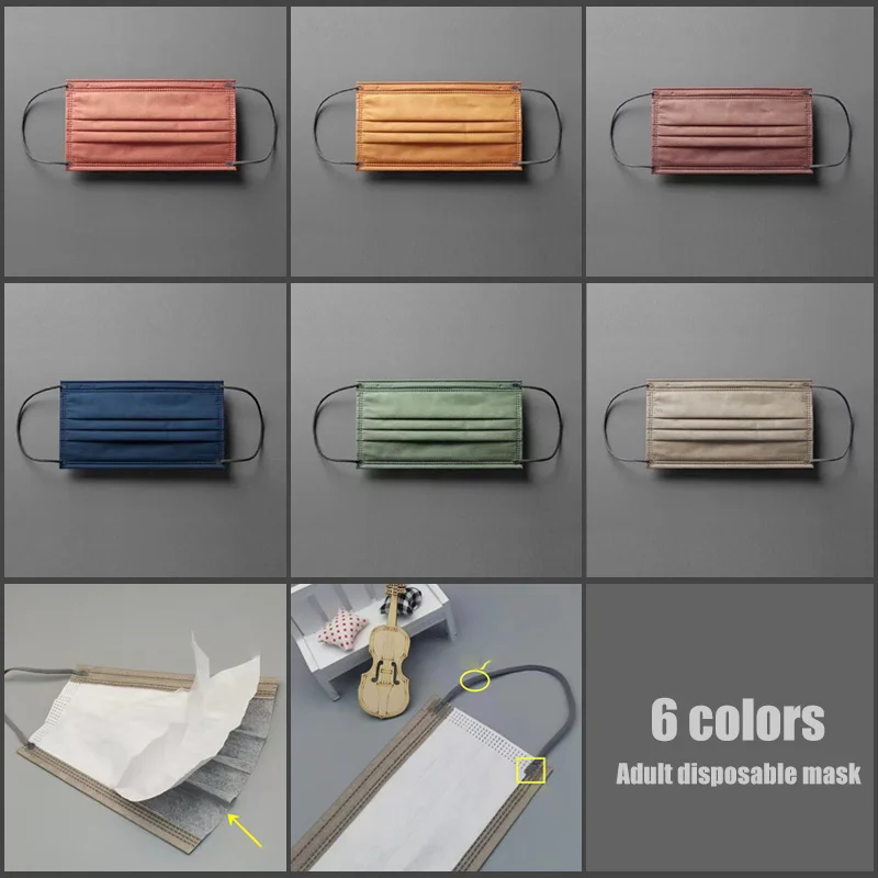 

Маска для лица одноразовая для мужчин и женщин, 50/100/300 шт.