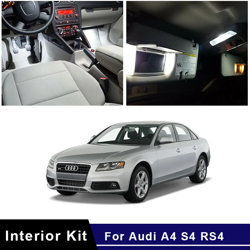 Светодиодный светильник без ошибок для Audi A4 S4 RS4 B5 B6 B7 B8 1996 2013 2014 2015|Сигнальная