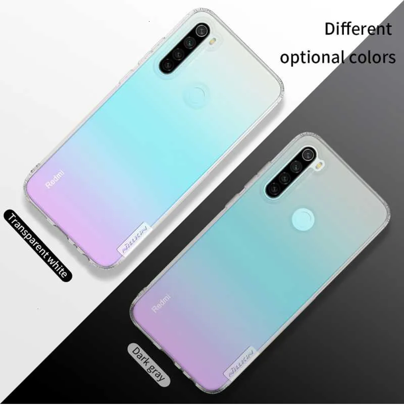 Мягкий ТПУ чехол Nillkin для Xiaomi Redmi Note 8 pro, тонкий силиконовый чехол для Xiaomi Redmi Note 8 t, чехол для глобальной версии