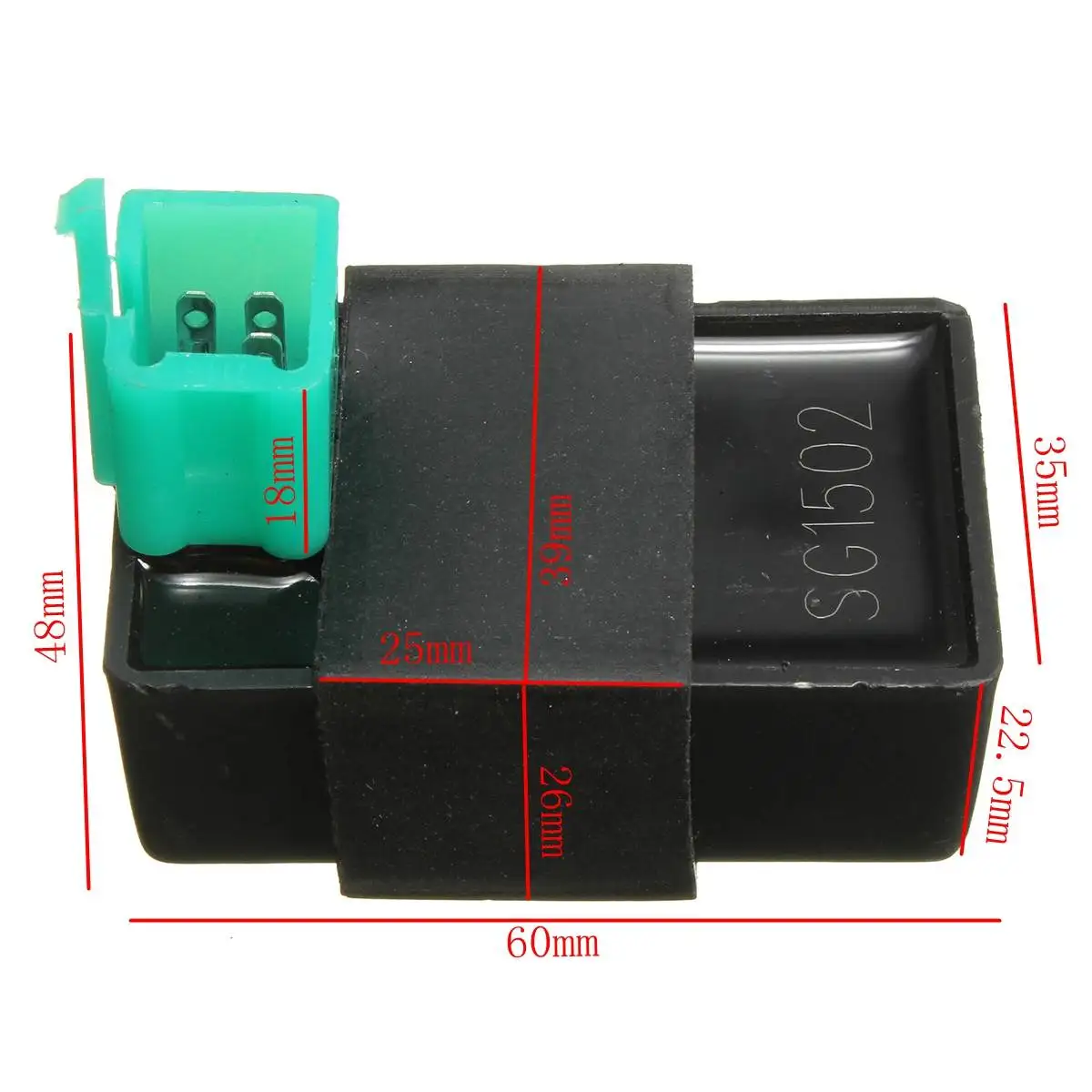 

Motorcycle ignition coil and CDI UNIT kit for 50cc 70cc 90cc 110cc 125cc ATV Quad Gokart Dirt Pit Bike