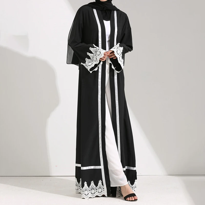 Женская одежда для фаты, кружевное мусульманское платье с вышивкой, мусульманская одежда, абайя, мусульманские платья, женская одежда, мусу...