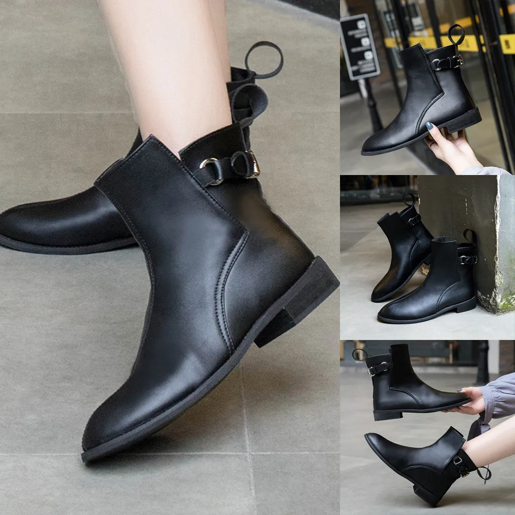 Новинка 2020 года сезон весна зима женская повседневная обувь в стиле ретро с